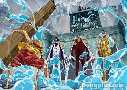 Trận chiến hay nhất lịch sử One Piece giữa Râu Trắng và Hải Quân (full)