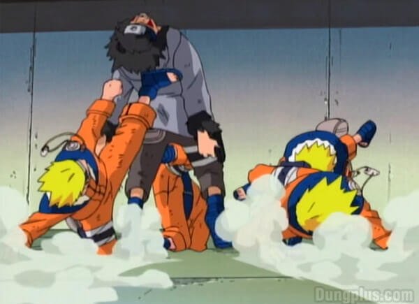 Trận chiến giữa Naruto với Kiba