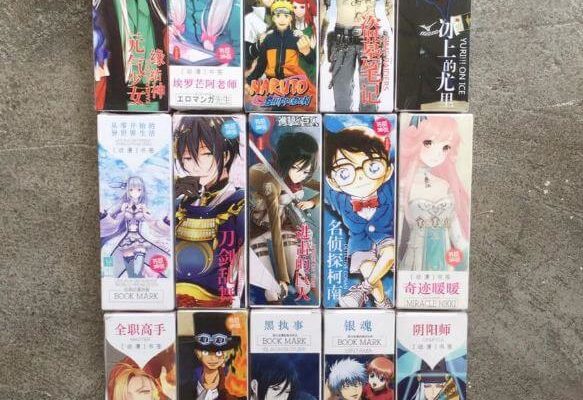 Những bookmark nhân vật anime được yêu thích nhất