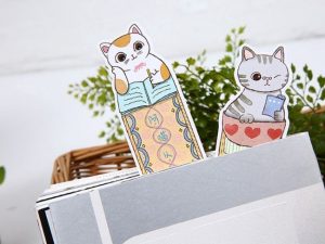 bookmark mèo con dễ thương