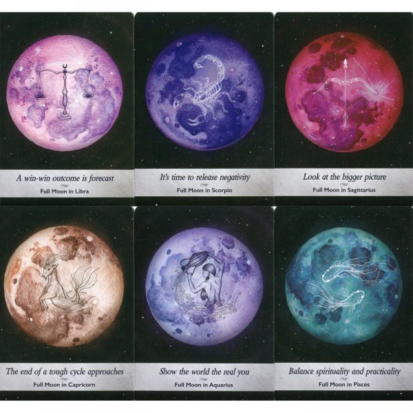 Các cung hoàng đạo trong bộ bài Moonology Orcale